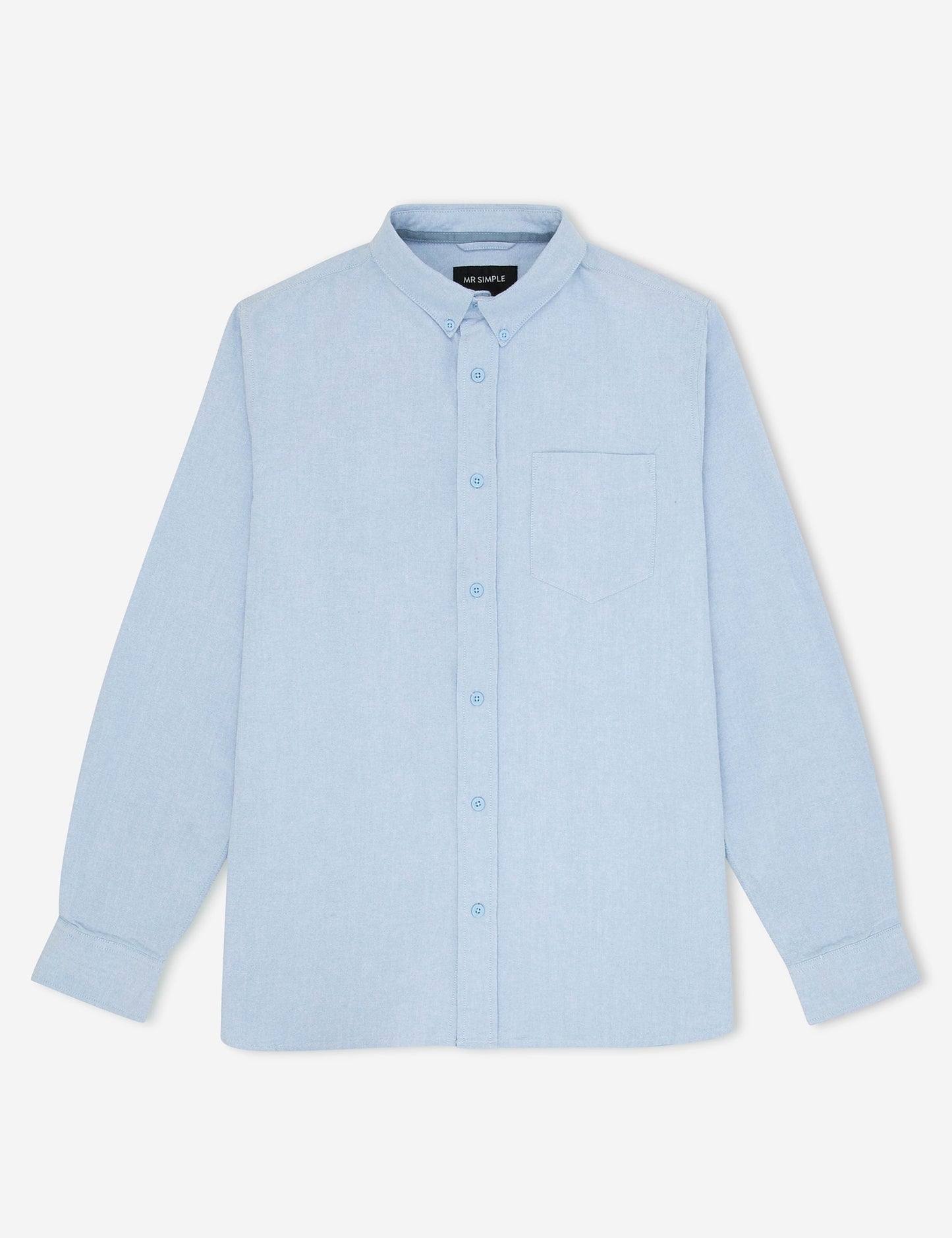 Oxford Long Sleeve Shirt - Blue