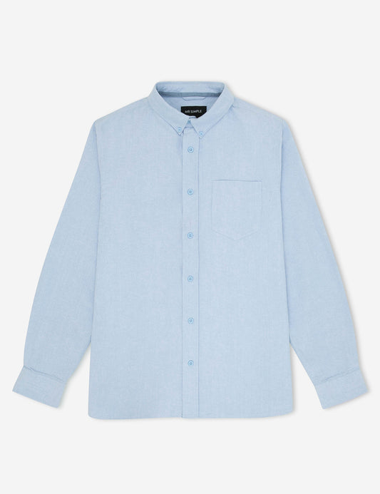 Oxford Long Sleeve Shirt - Blue