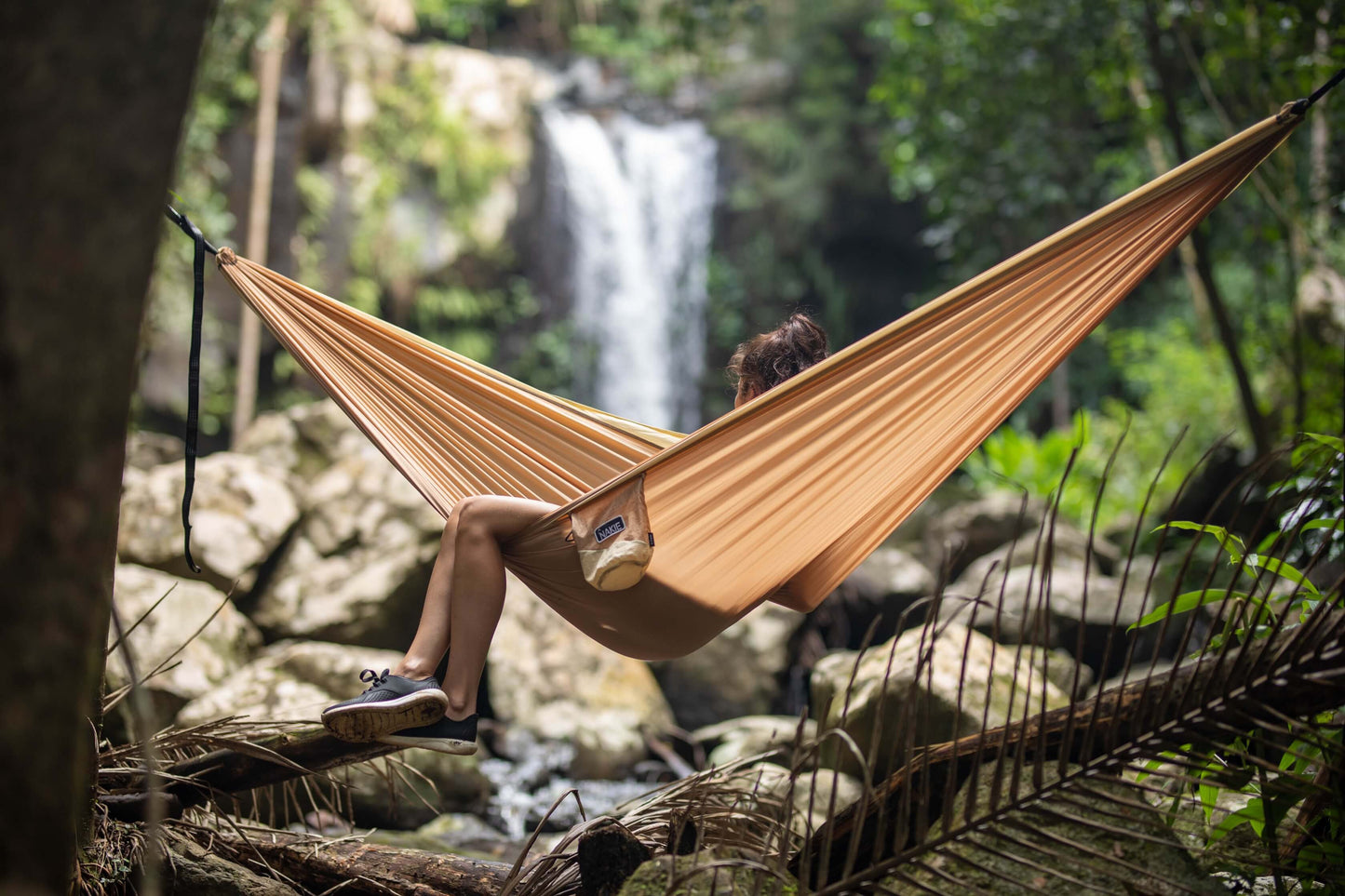 Sahara Sand - Recycled Hammock With Straps