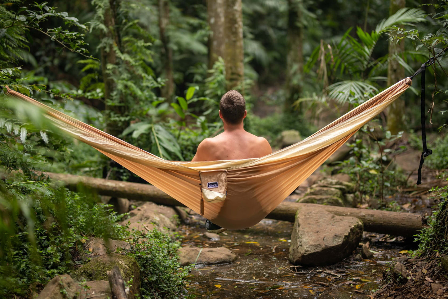 Sahara Sand - Recycled Hammock With Straps