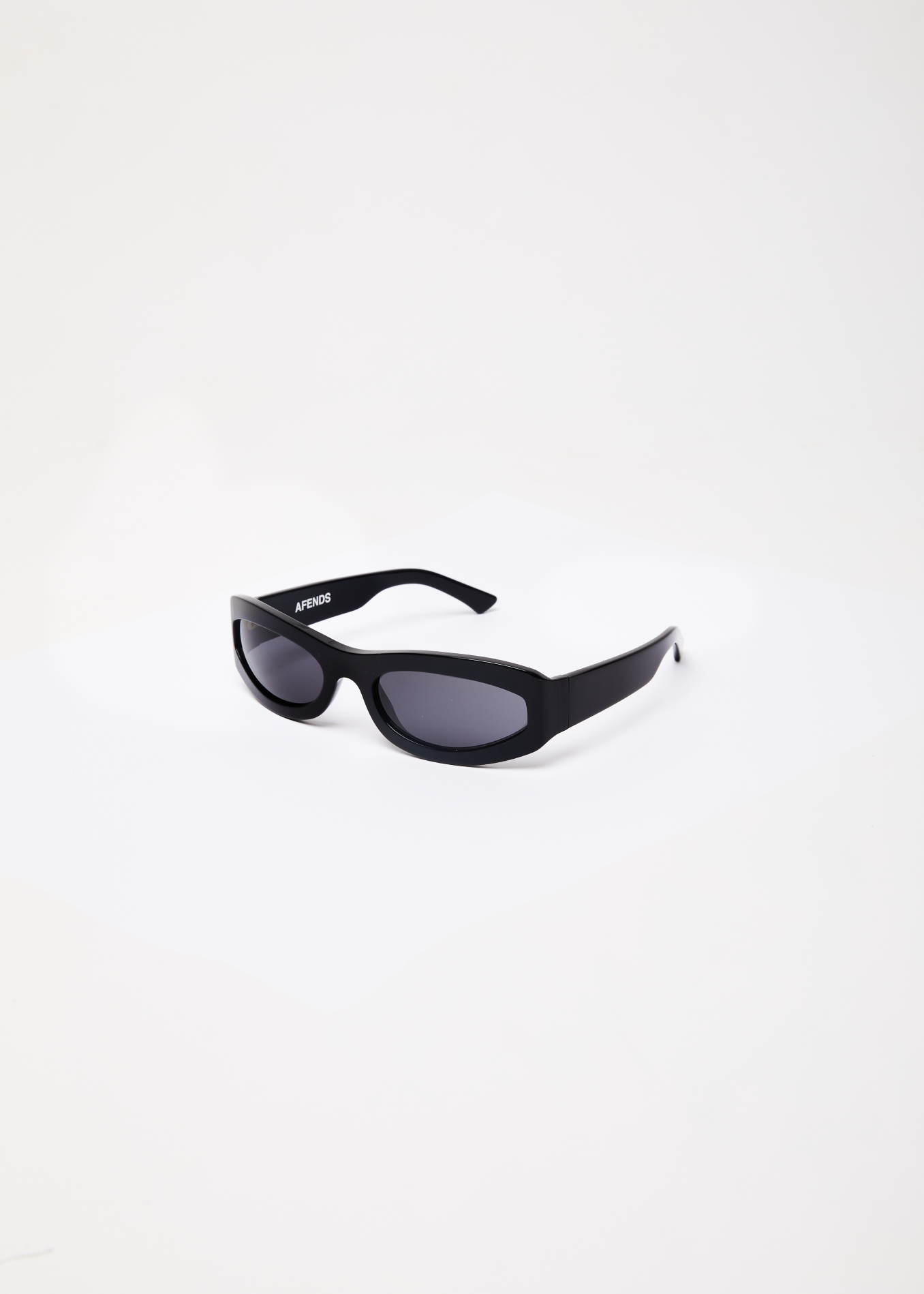 Afends Unisex Platinum J - Sunglasses - Gloss Black 