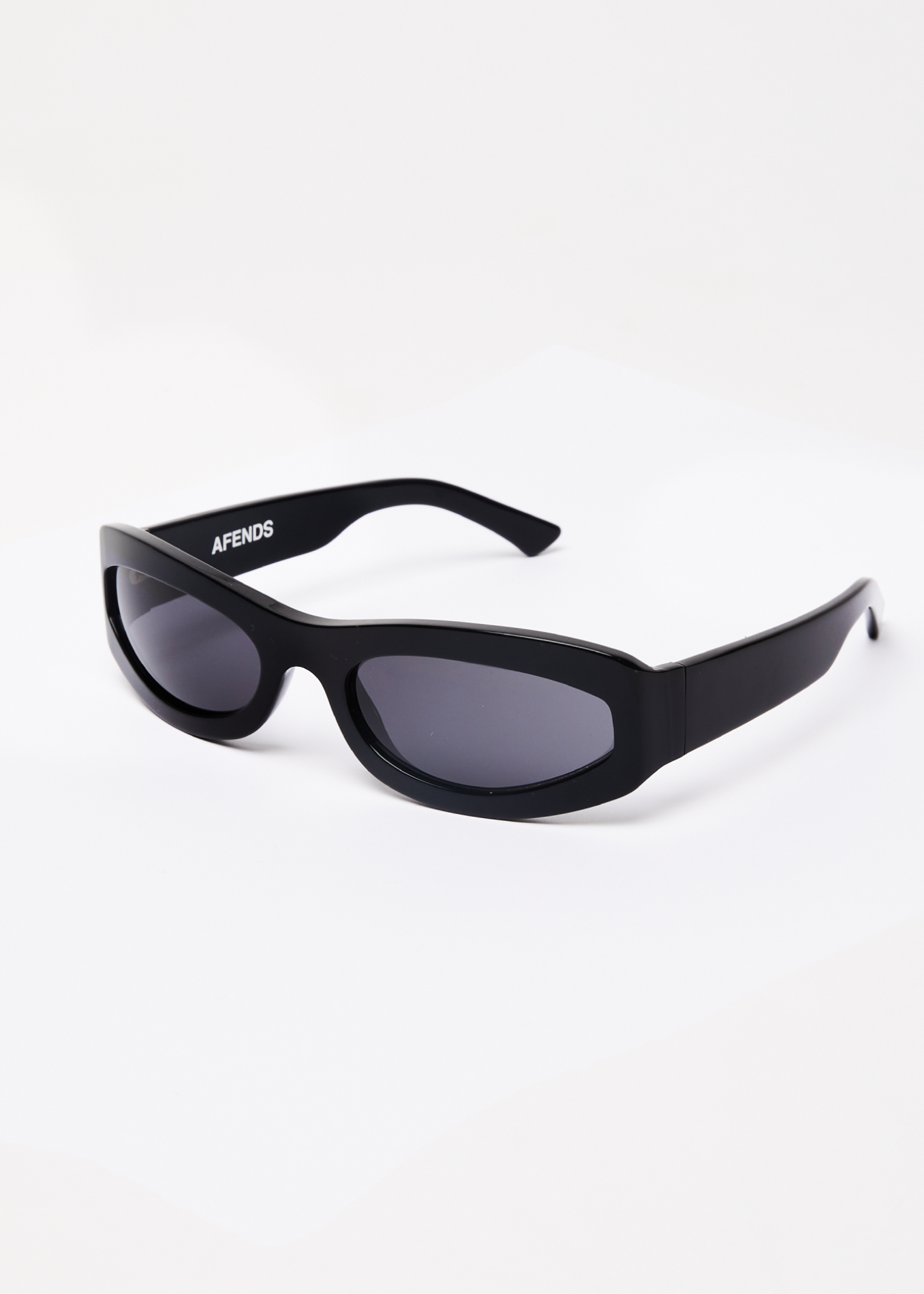 Afends Unisex Platinum J - Sunglasses - Gloss Black 