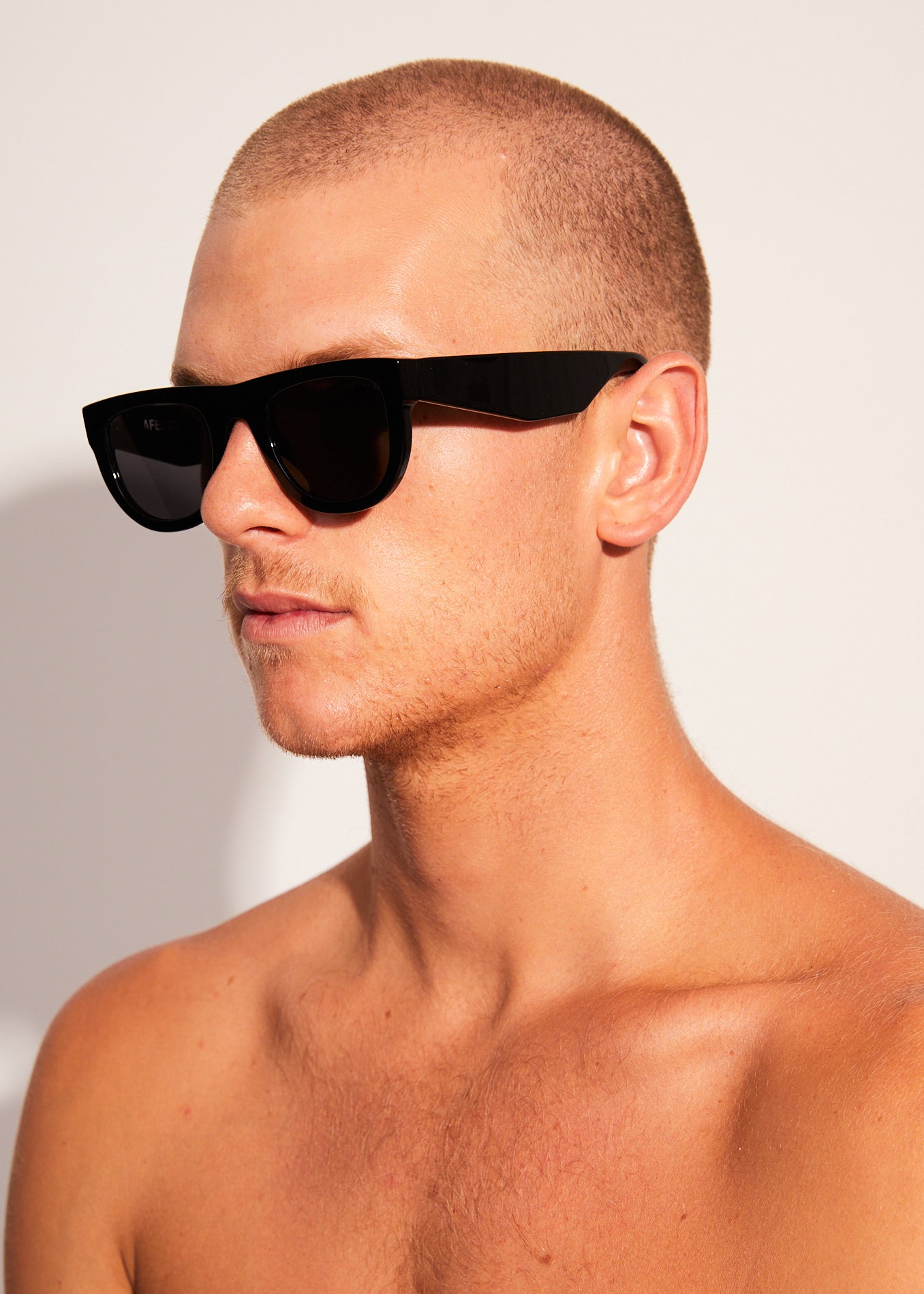 Afends Unisex Cali Kush - Sunglasses - Gloss Black 