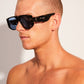 Afends Unisex Sherbert - Sunglasses - Black Shell 