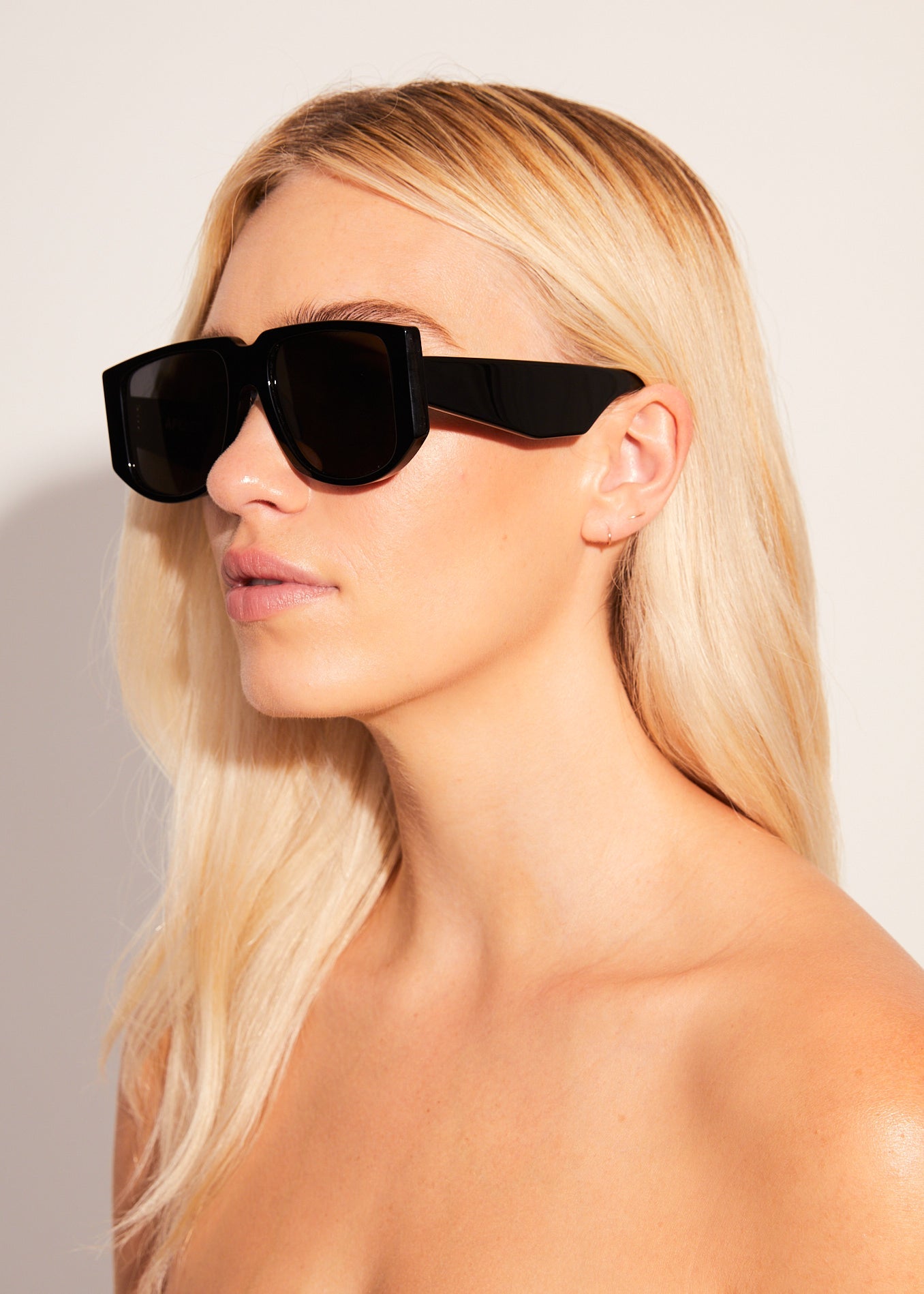 Afends Unisex Sherbert - Sunglasses - Gloss Black 