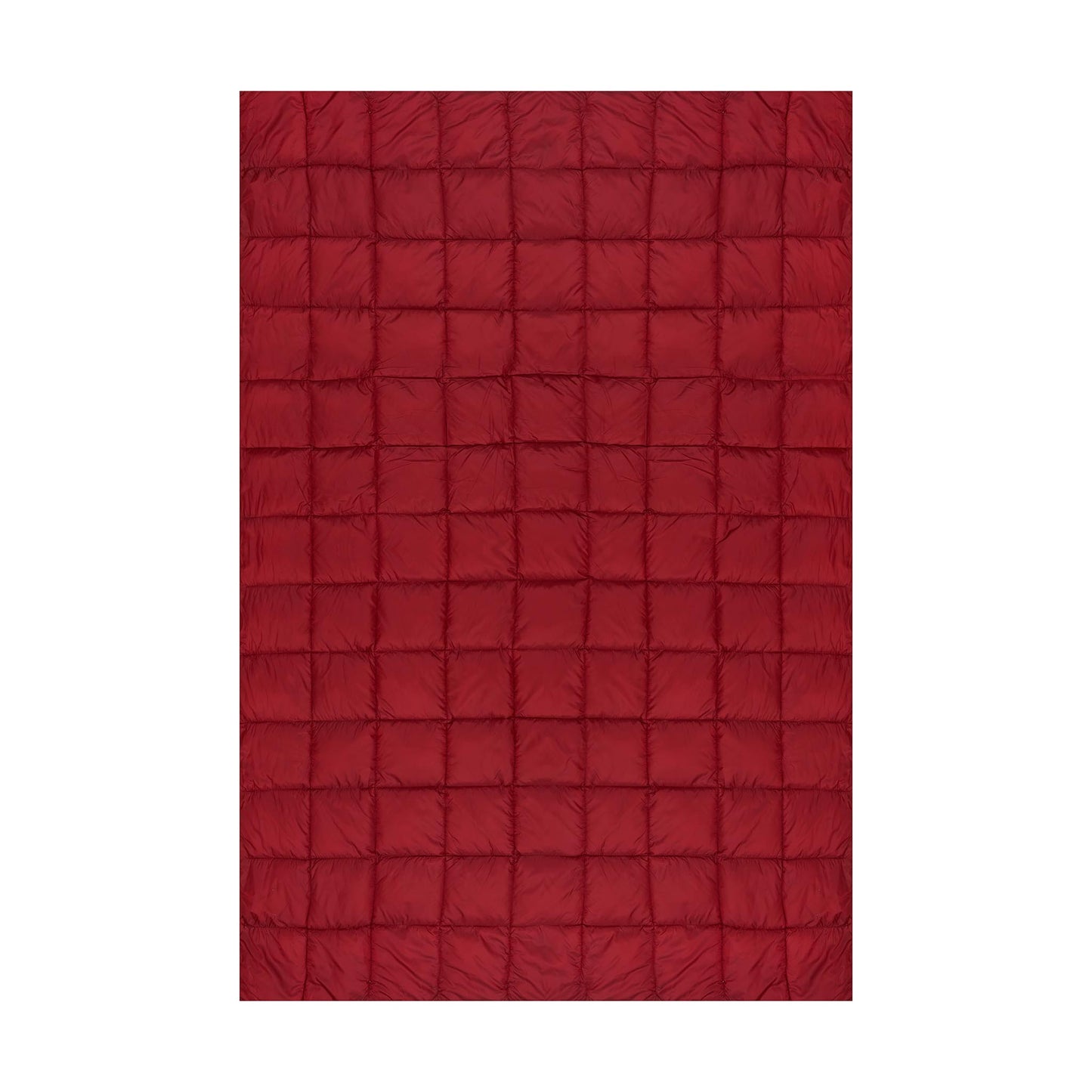 Earth Red - Sustainable Down Puffy Blanket