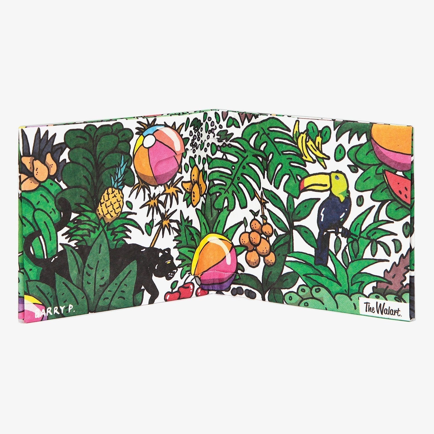 Rainforest Magic Bifold Wallet - The Walart - Paper Wallet