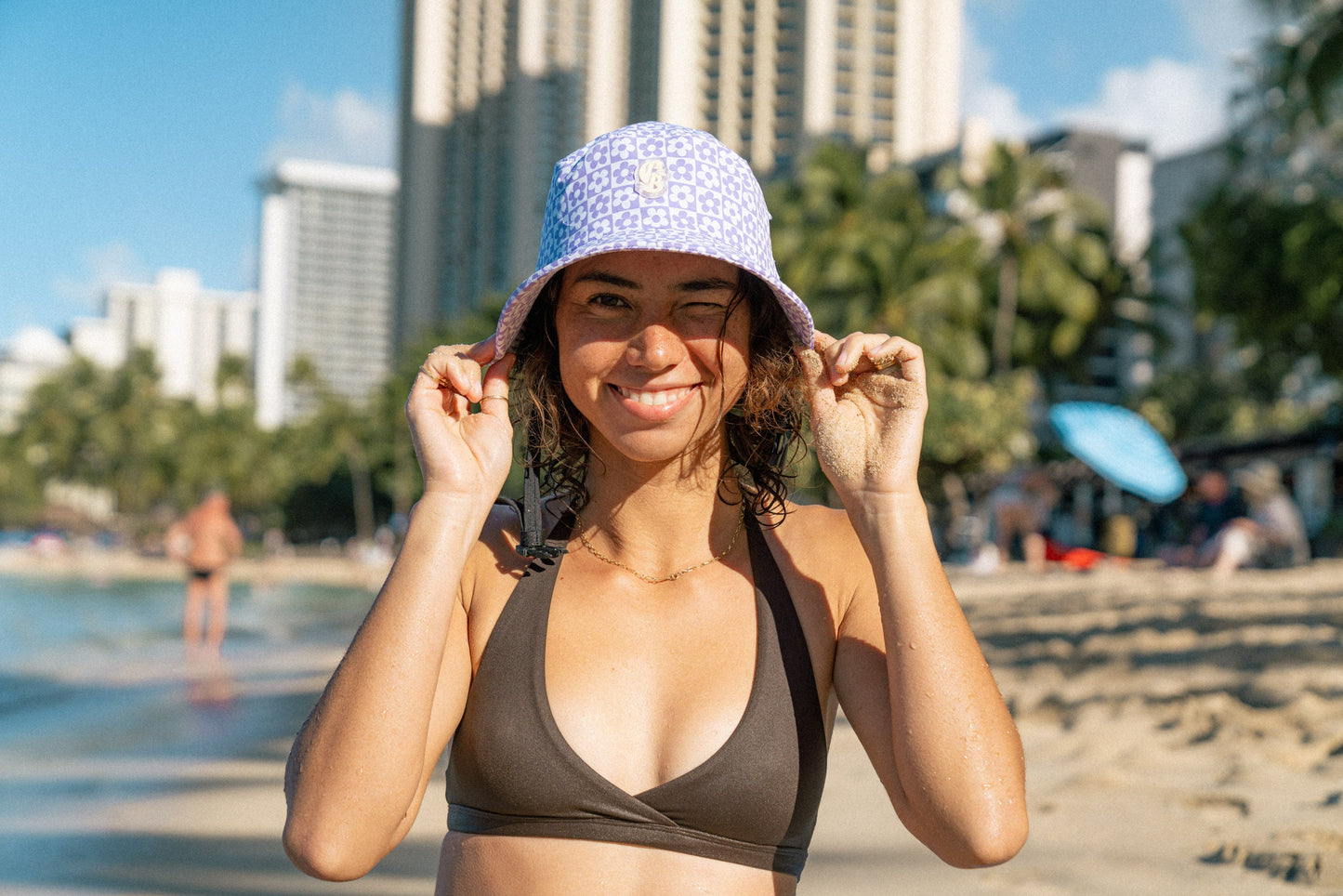 Lazy Lavender Surf Hat Upf50+