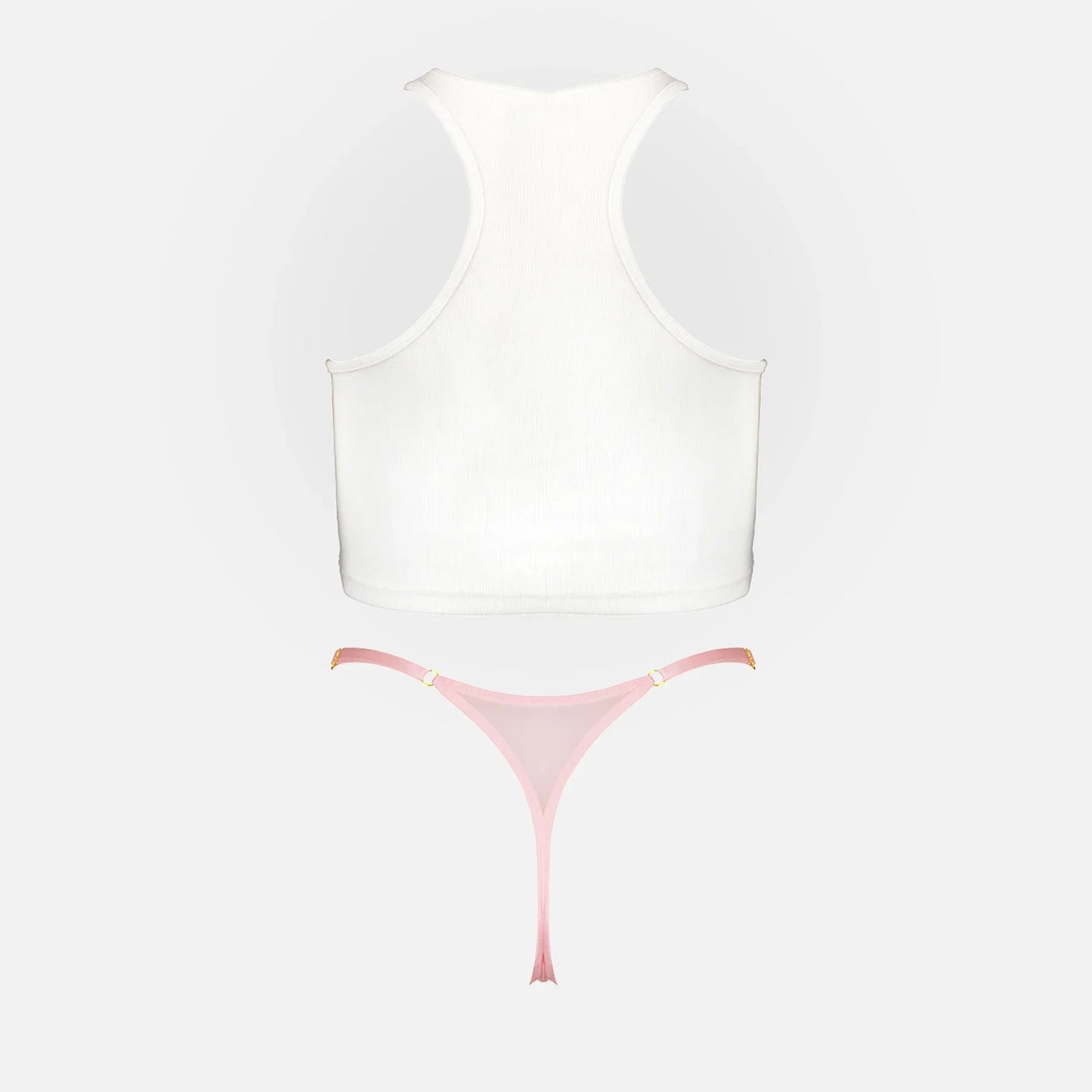 Crop Tank + G-String Set