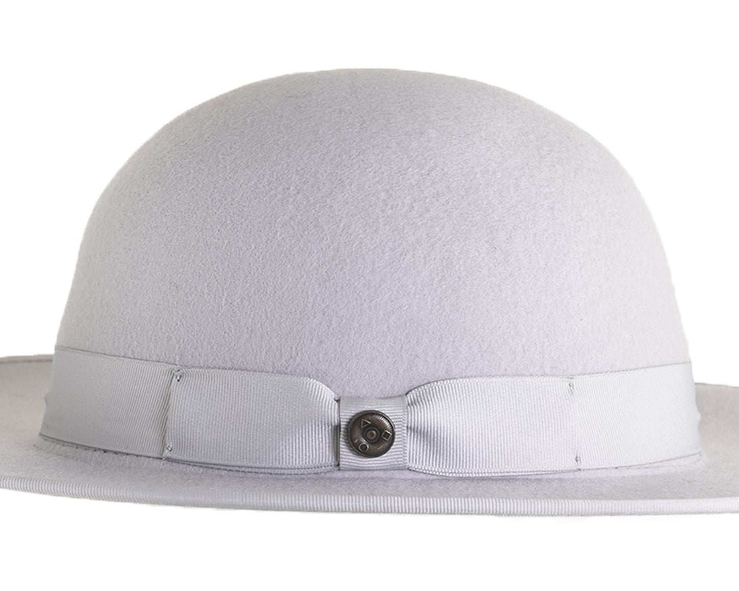 The Triptych Series Felt Hat - Round - Grey