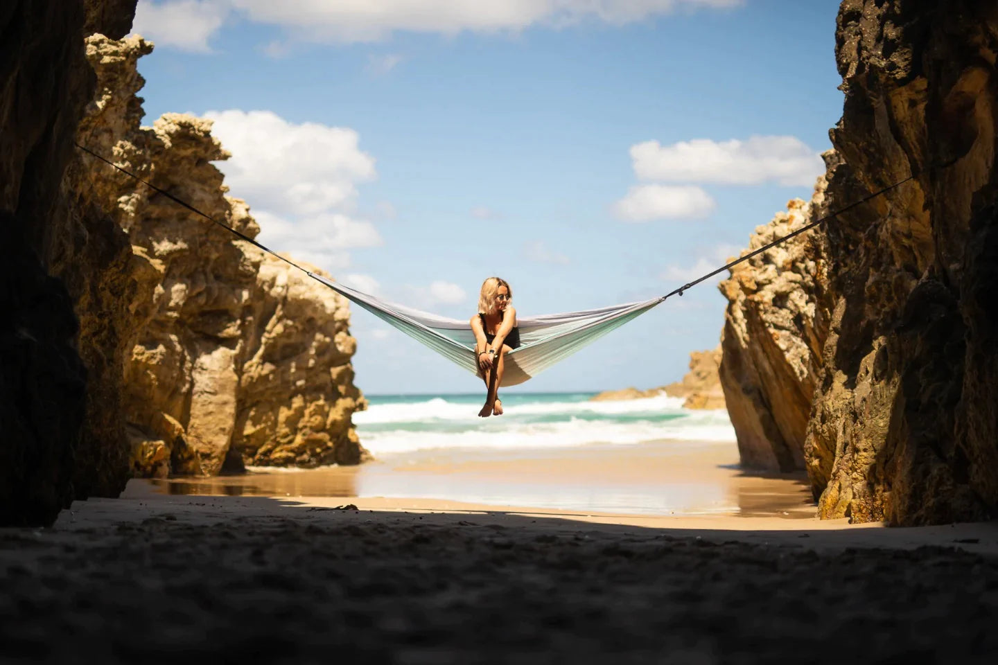 Recycled Hammock With Straps - All Colours