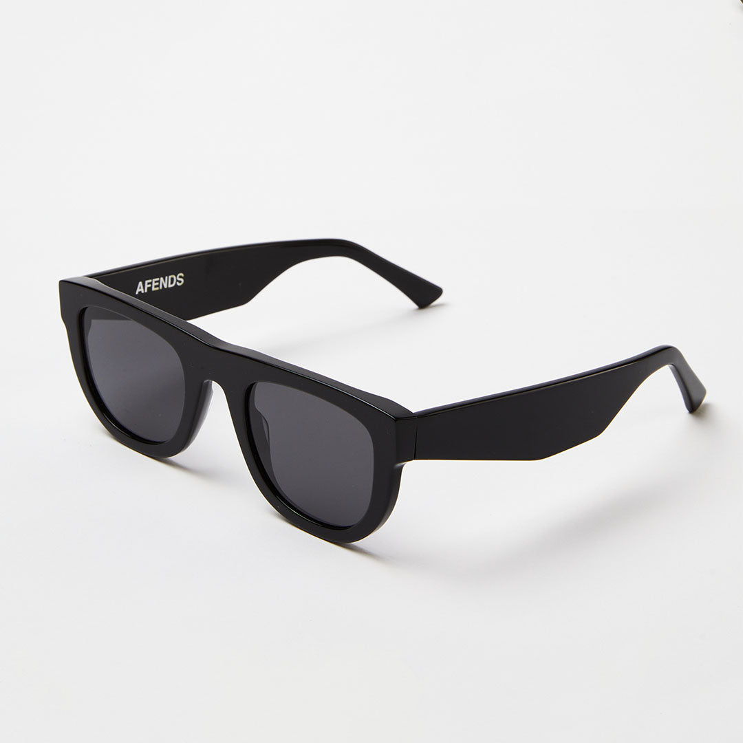 Afends Unisex Cali Kush - Sunglasses - Gloss Black 