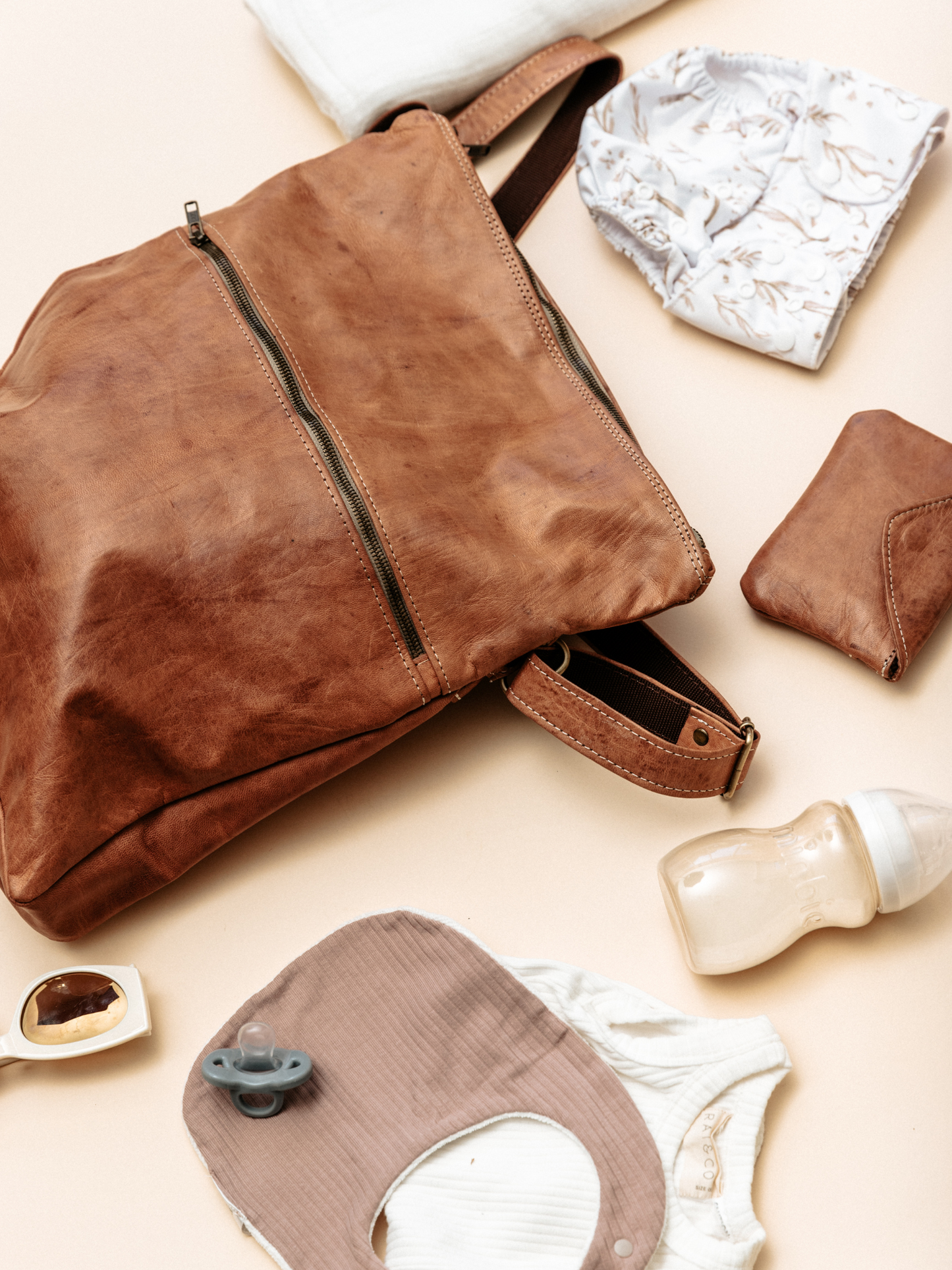 Timmy Leather Tote | Backpack