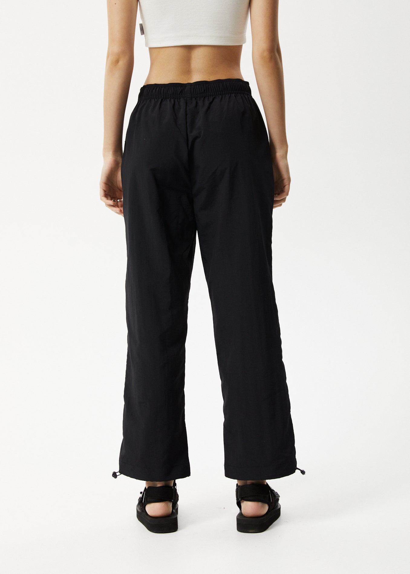 Afends Womens Octave - Spray Pants - Black 