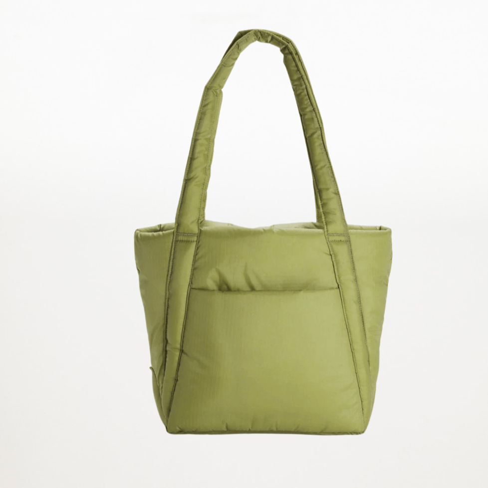 Baggu - Mini Puffy Tote - Pistachio - Ensemble Studios