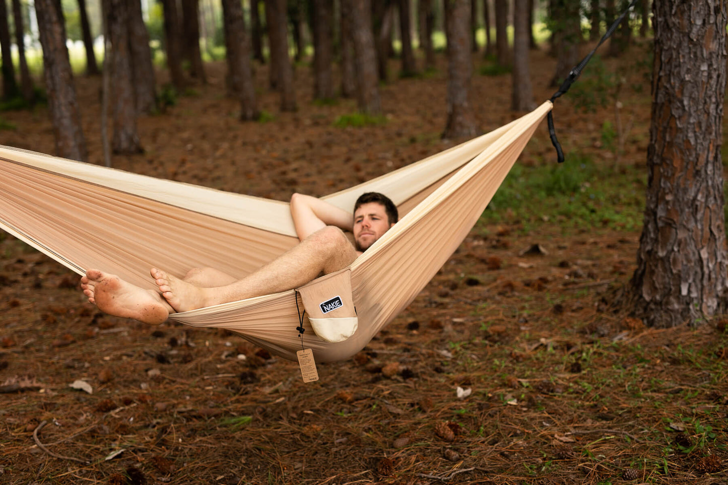 Sahara Sand - Recycled Hammock With Straps