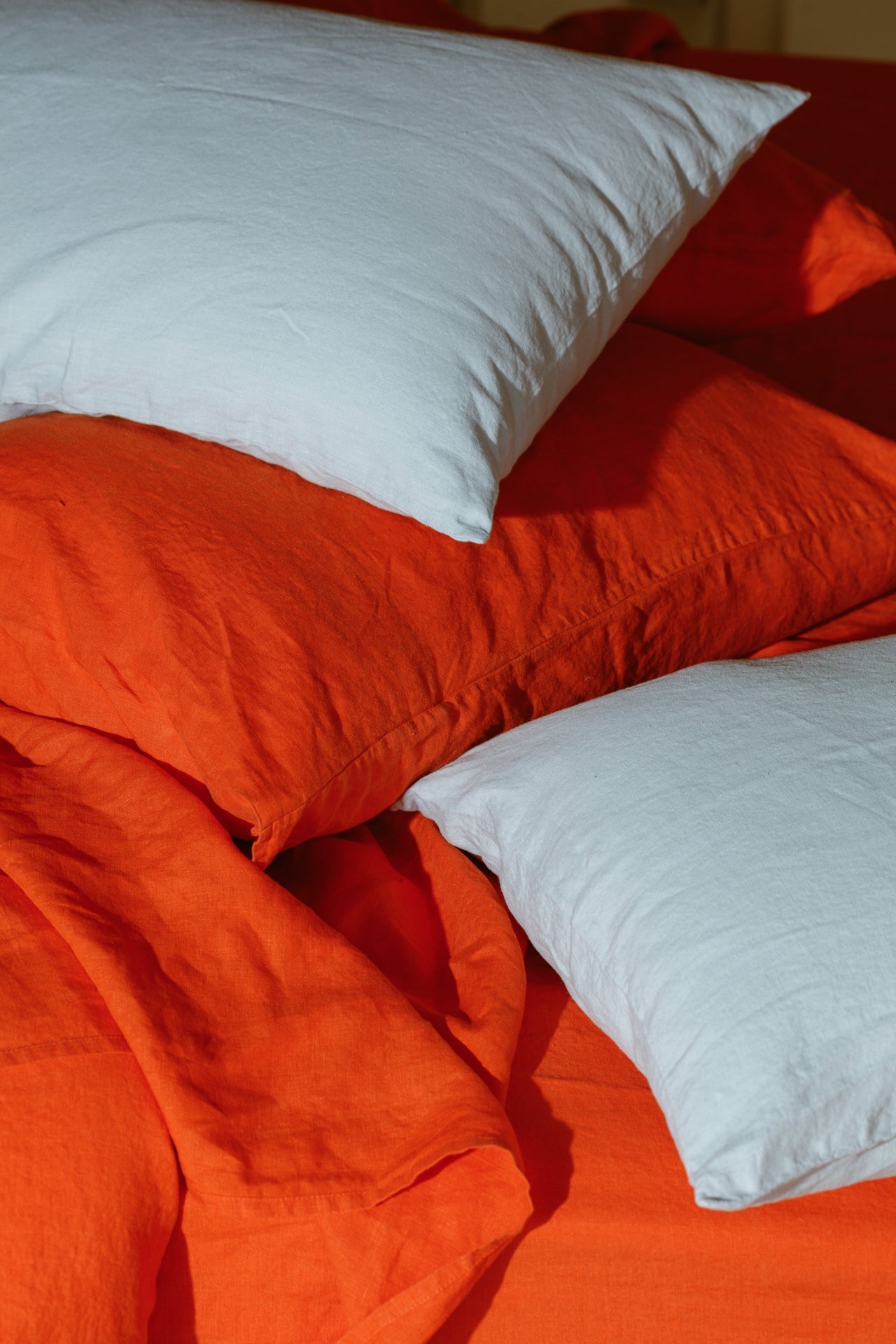 Bell Pepper Hemp Linen Pillowcase Set - GOOD STUDIOS