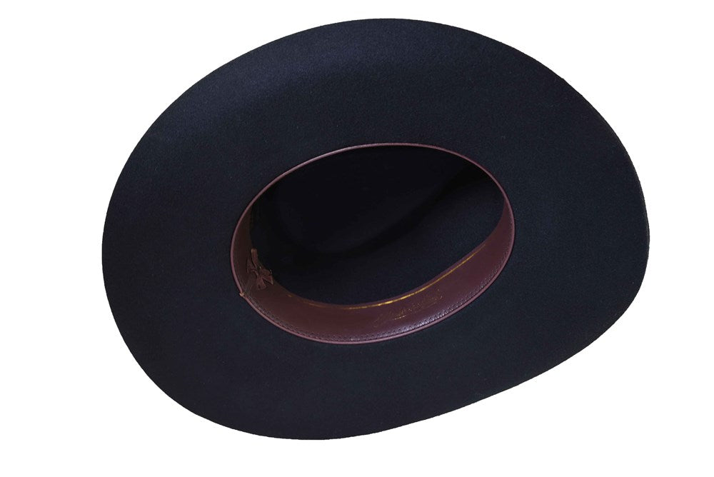 cowboy, cowgirl, black , wool felt, wool, felt, hat, byron bay hat, byron bay fashion, byron bay hat, australian hat, the ranch