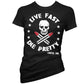 Image of Cartel Ink Women&#039;s T-Shirt - Live Fast Die Pretty