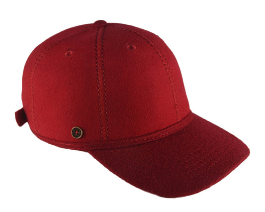 The Catch Six Panel  Cap - Red