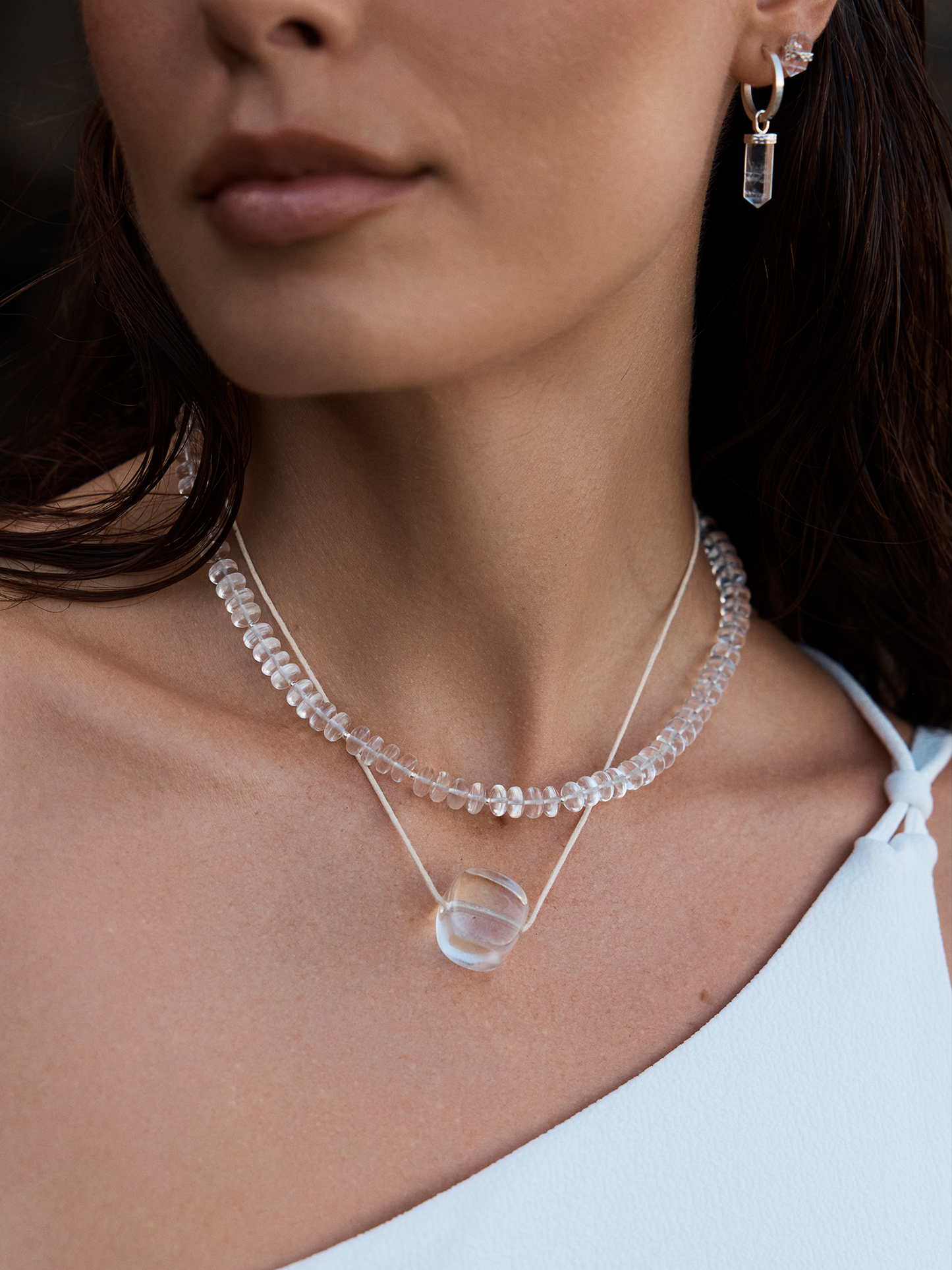 Cleanse Necklace | Clear Quartz