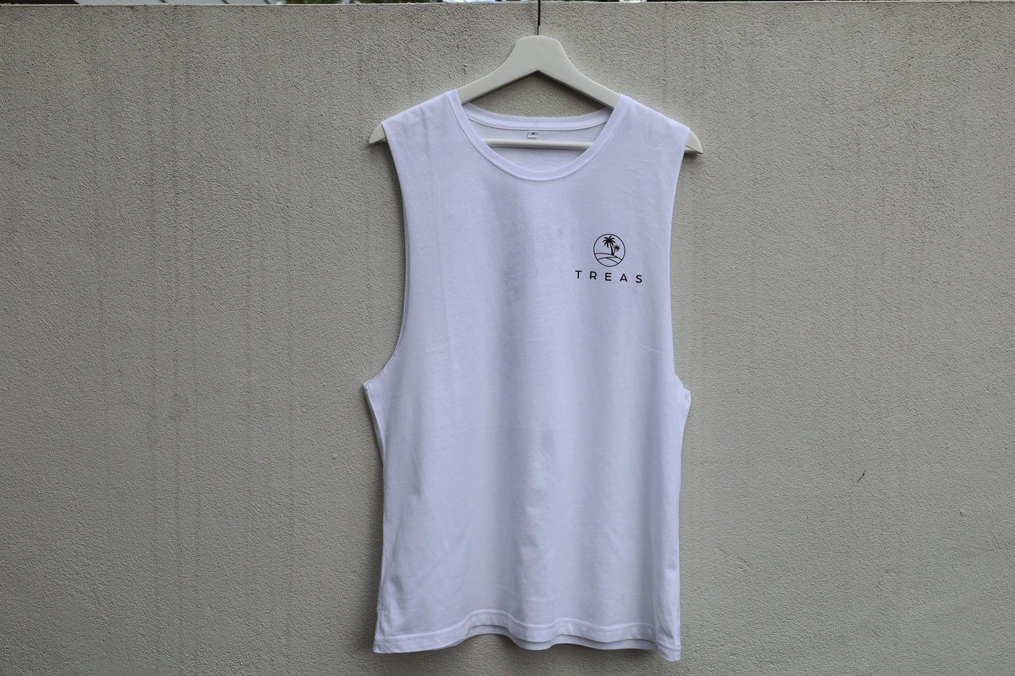 White Cotton Singlet