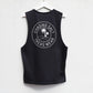 Black Cotton Singlet