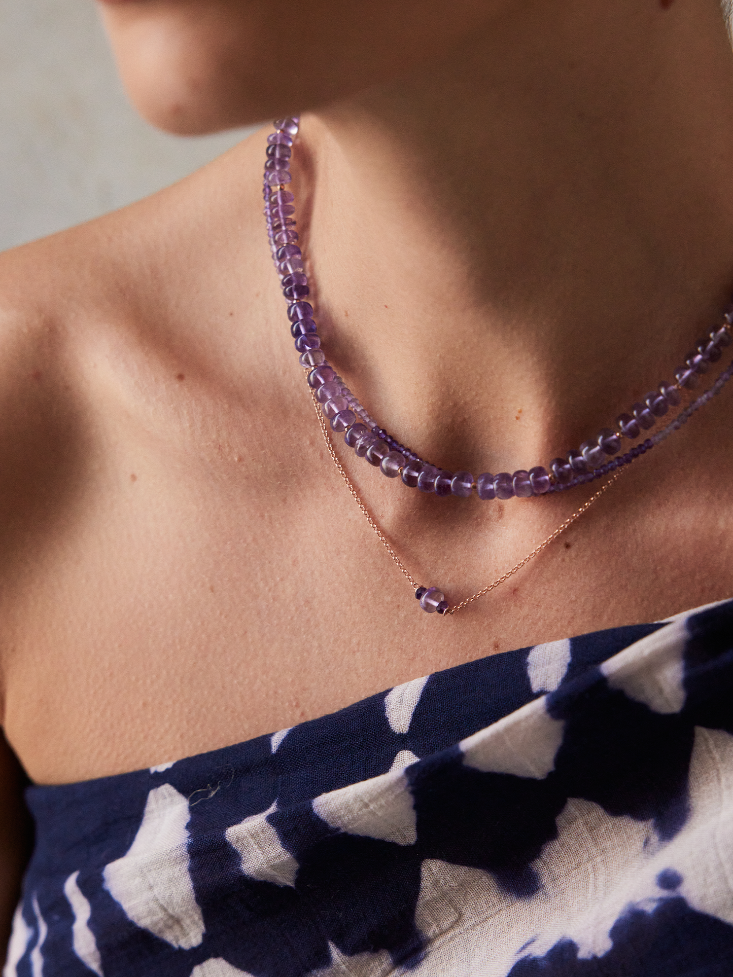 Poise Necklace | Amethyst