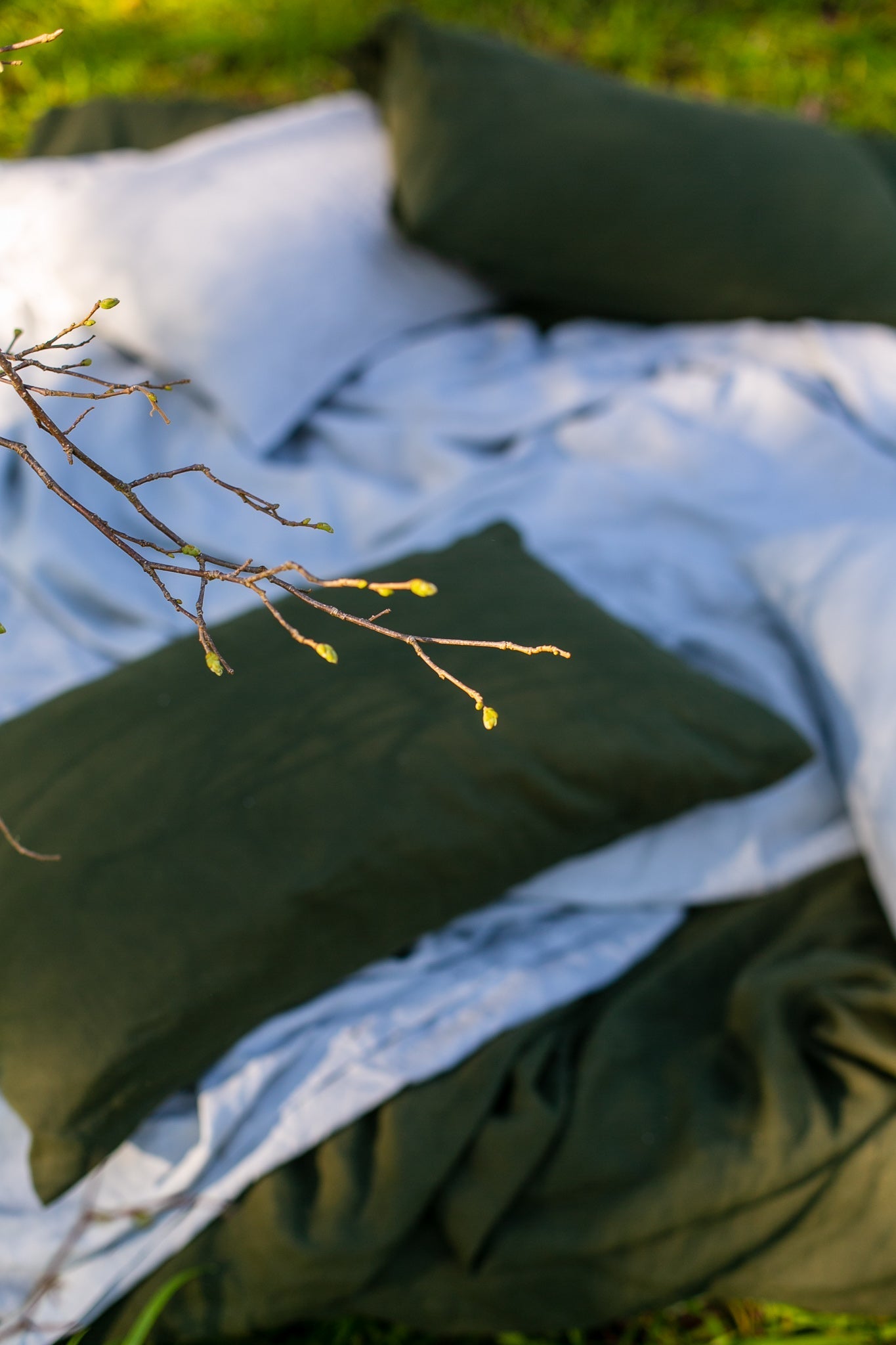 Forest Hemp Linen Top Sheet - GOOD STUDIOS