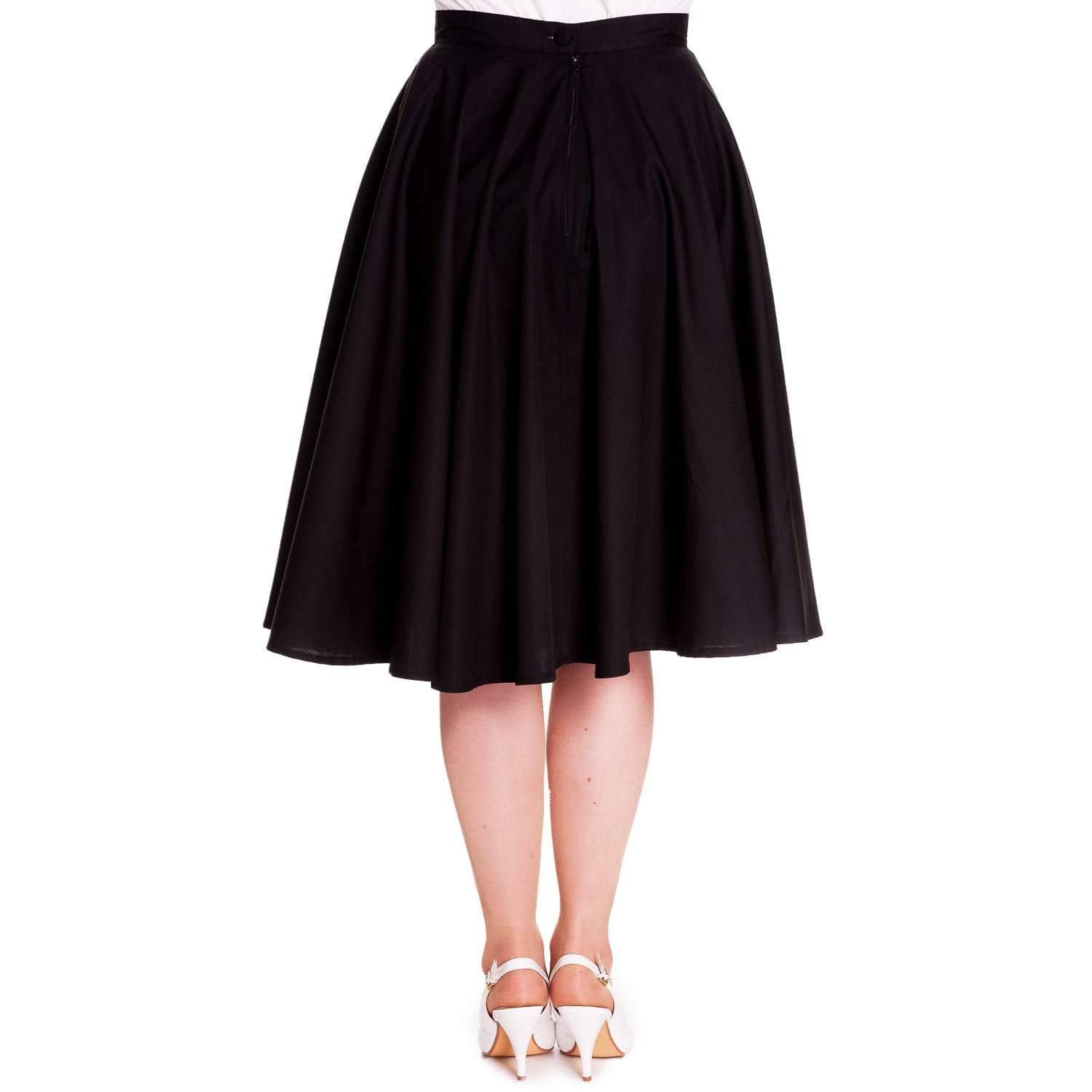 Hell Bunny Paula 50'S Skirt - Black – Raflin