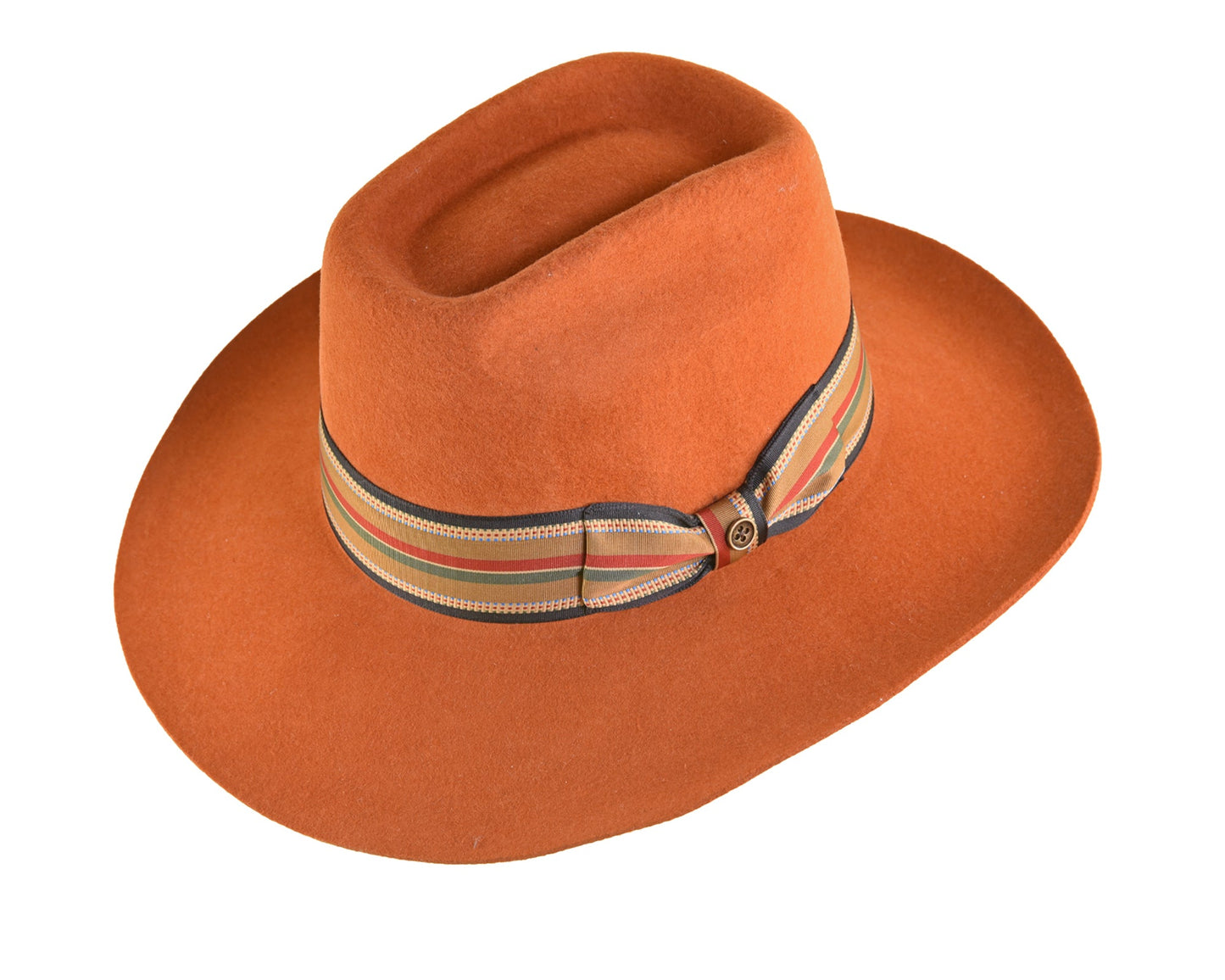 The Jay Felt Hat - Orange