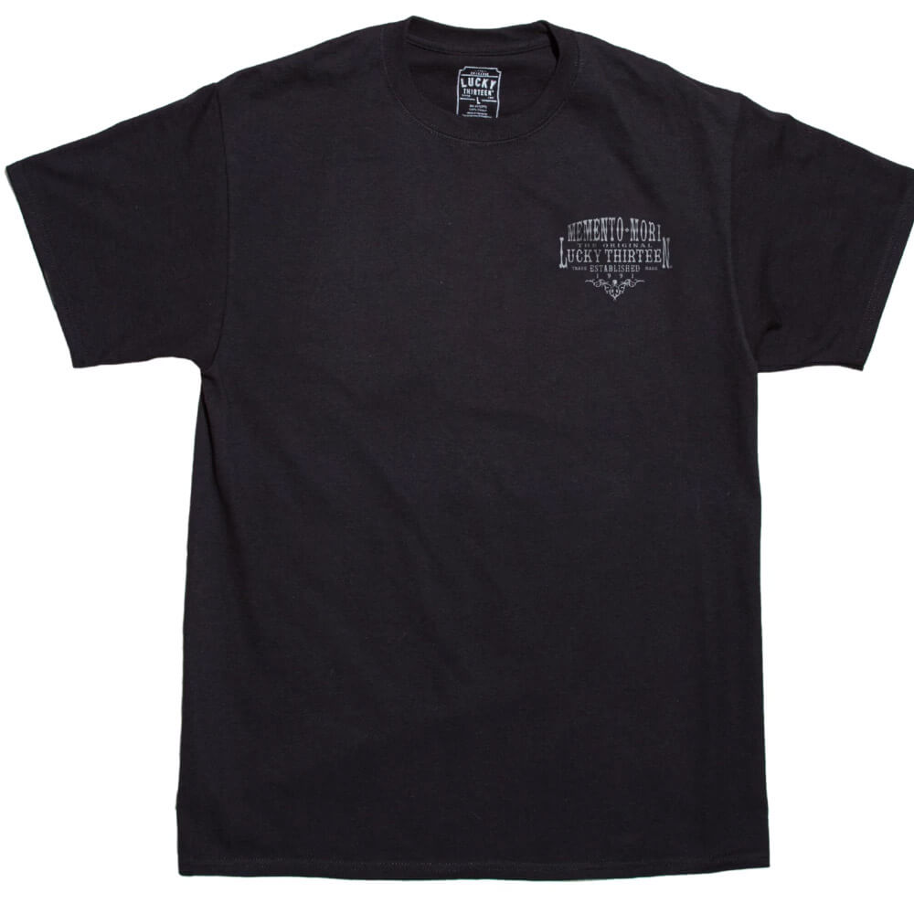 Lucky 13 Men&#039;s T-Shirt - Last Ride Hearse - flat shot front