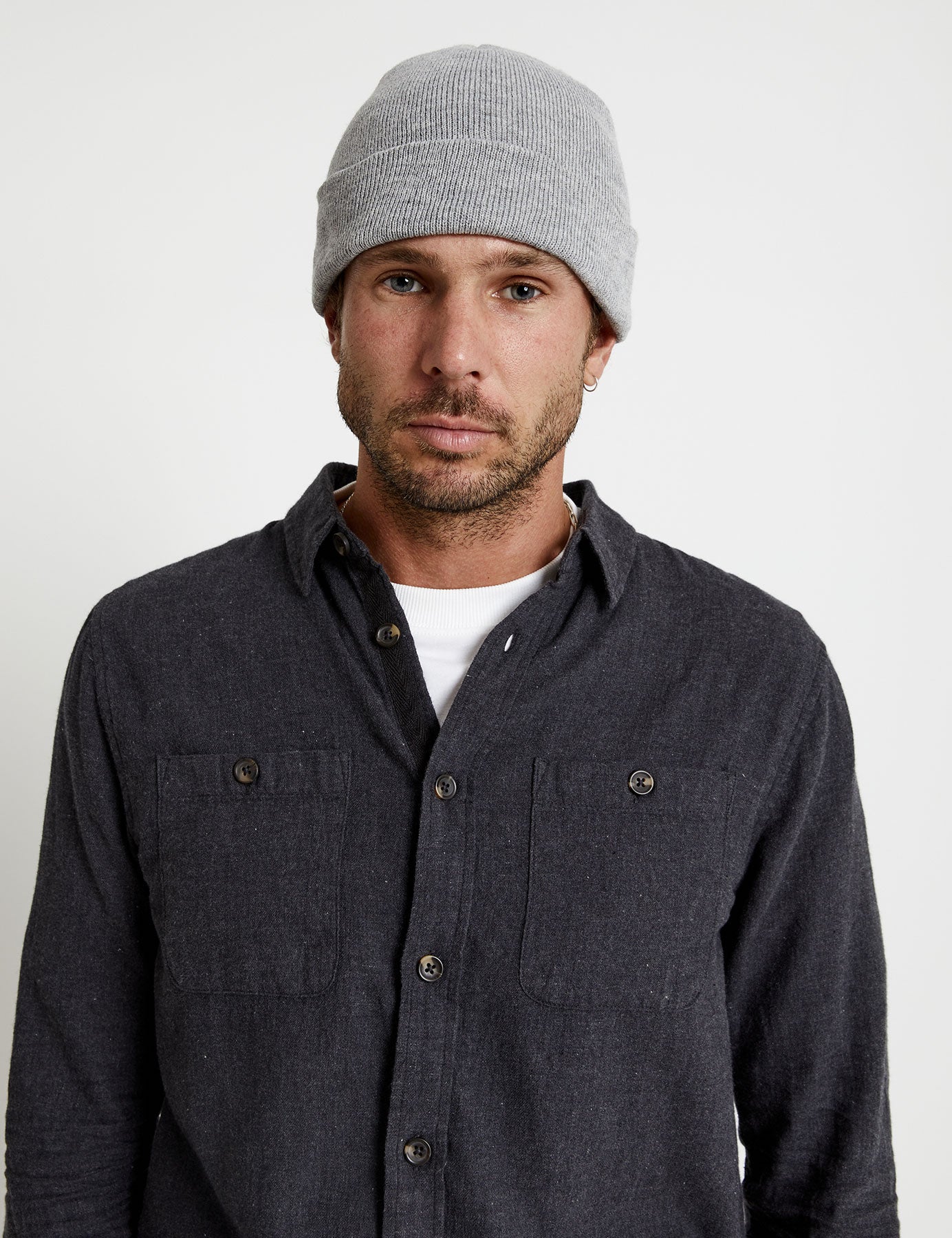 Standard Beanie - Grey Marle