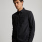 Fair Trade Soft Cotton Long Sleeve Shirt - Black
