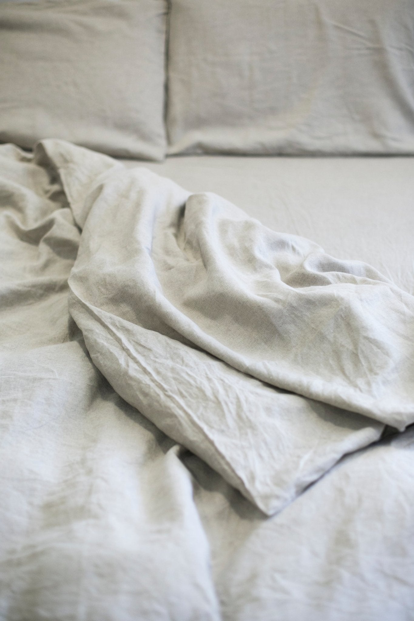 Oatmeal Hemp Linen Quilt Cover - GOOD STUDIOS