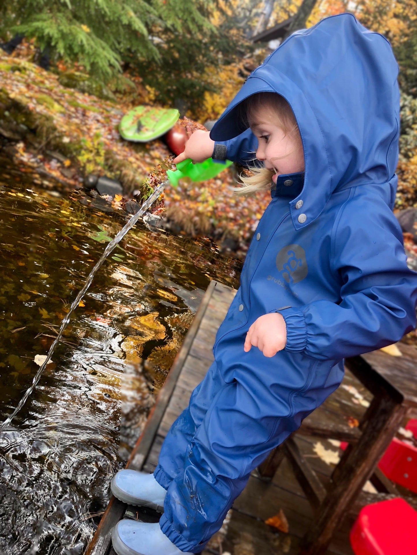 Puddle Suit - Smoky Navy