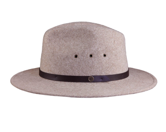 The Ratatat Crushable Felt Hat - Fawn