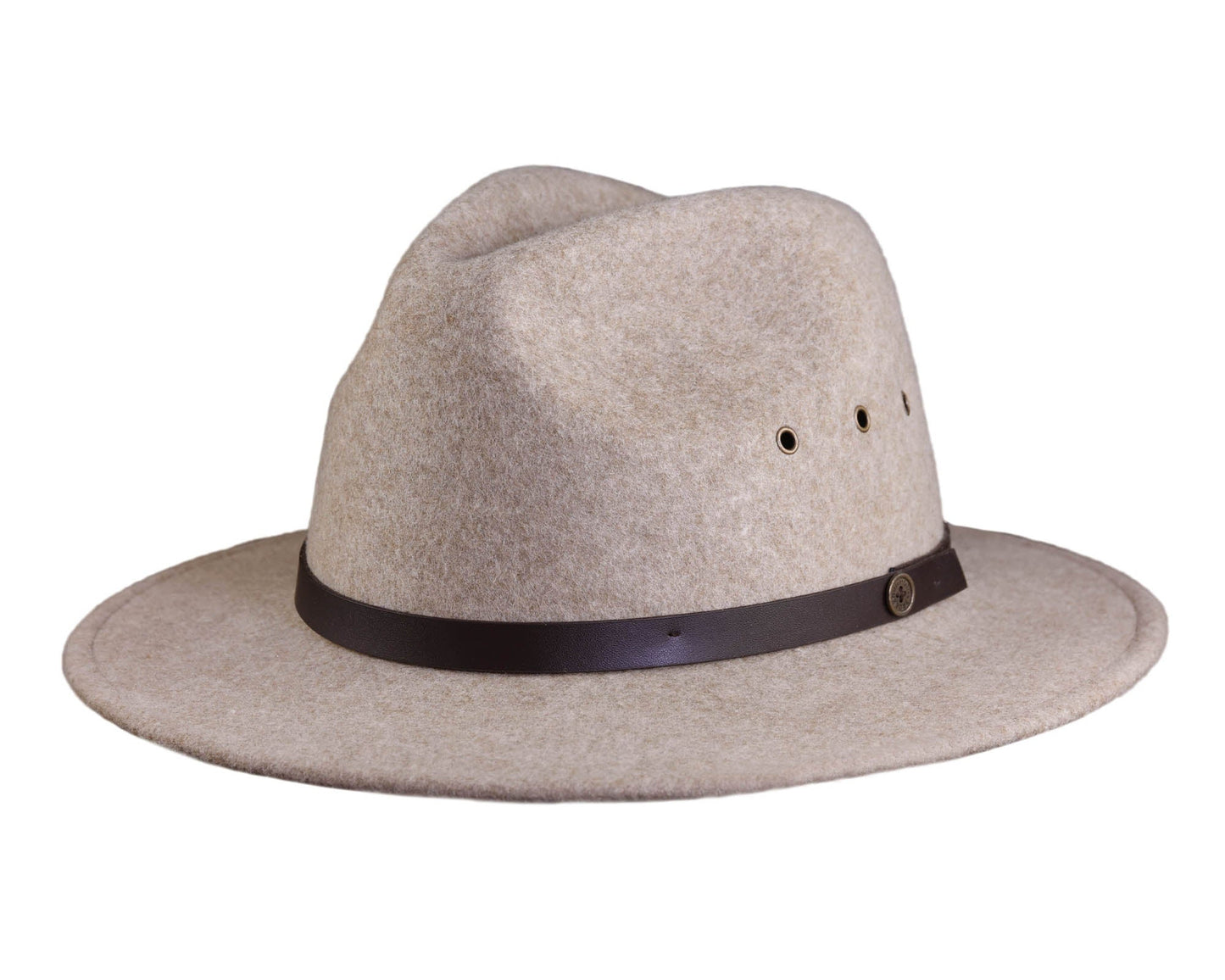 The Ratatat Crushable Felt Hat - Fawn