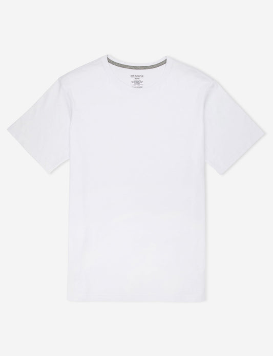 Reginald Organic Tee - White