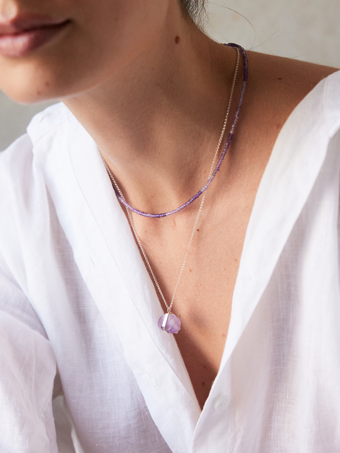 Elevate Necklace | Amethyst