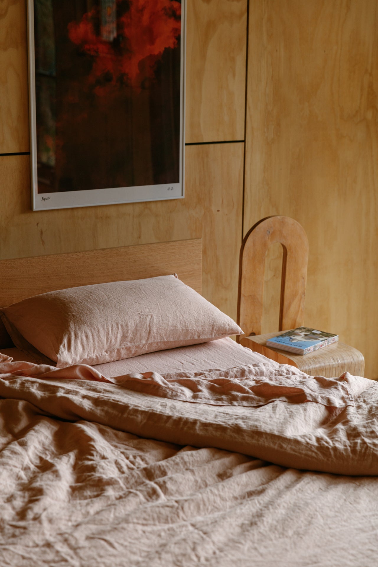 Rose Hemp Linen Pillowcase Set - GOOD STUDIOS