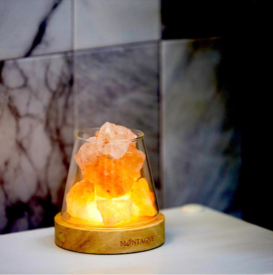 Salt Mine Himalayan Crystal Aromatherapy Purification Diffuser Stone - BBPD