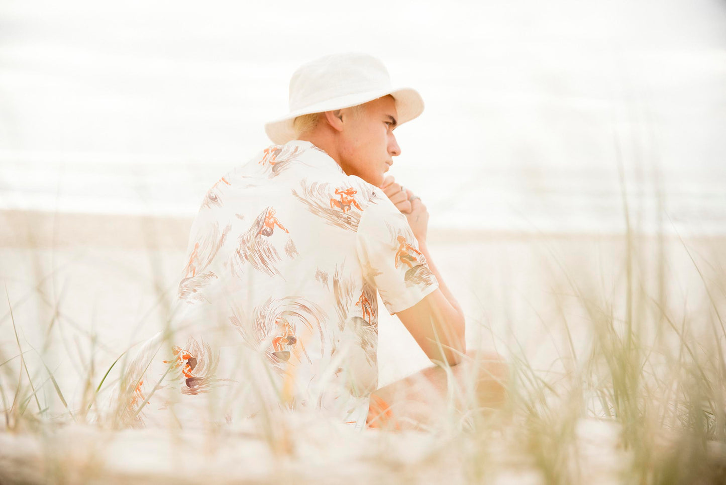 The Saturday Bucket Hat - White