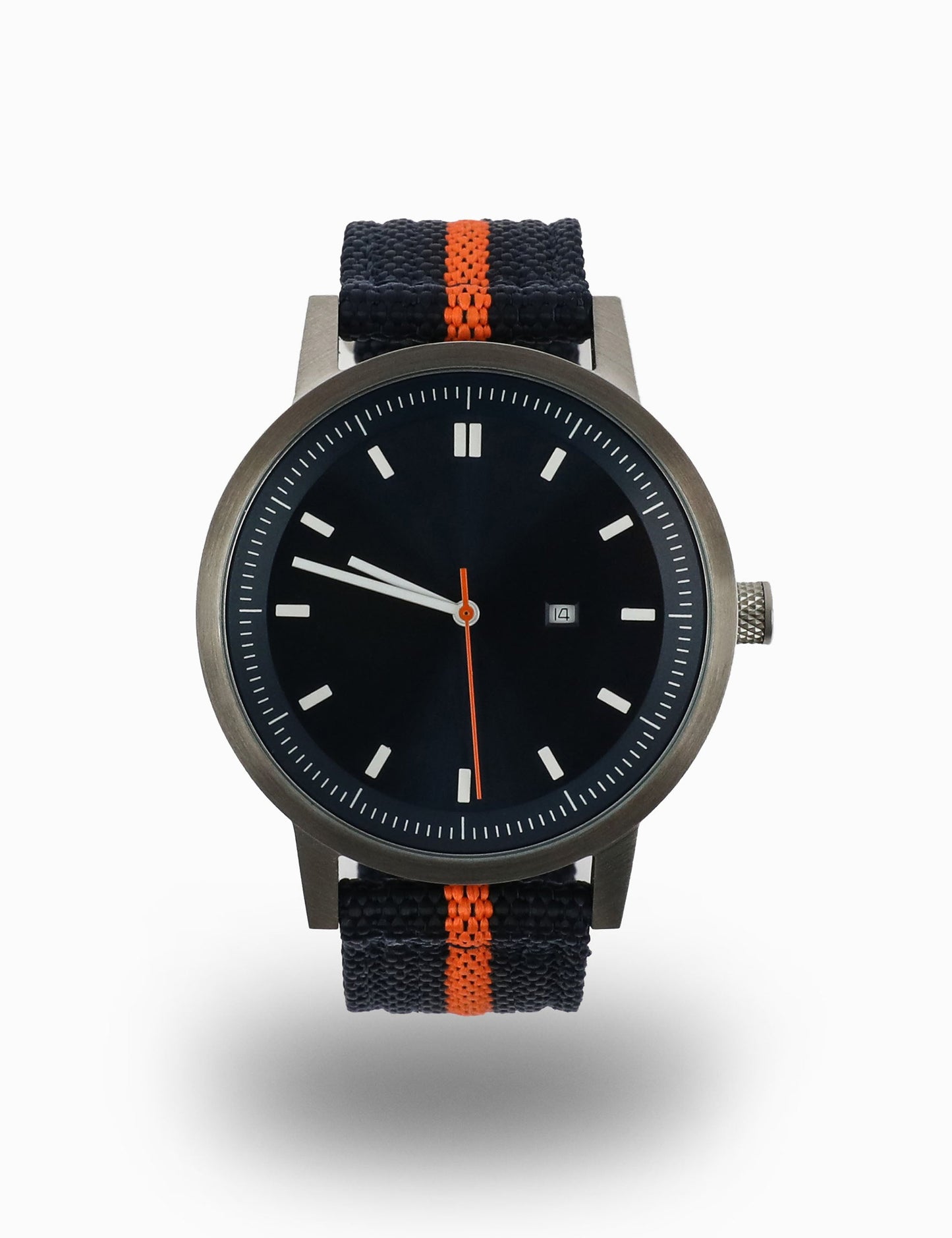 Dixon Watch 42Mm -  Silver/Navy/Navy