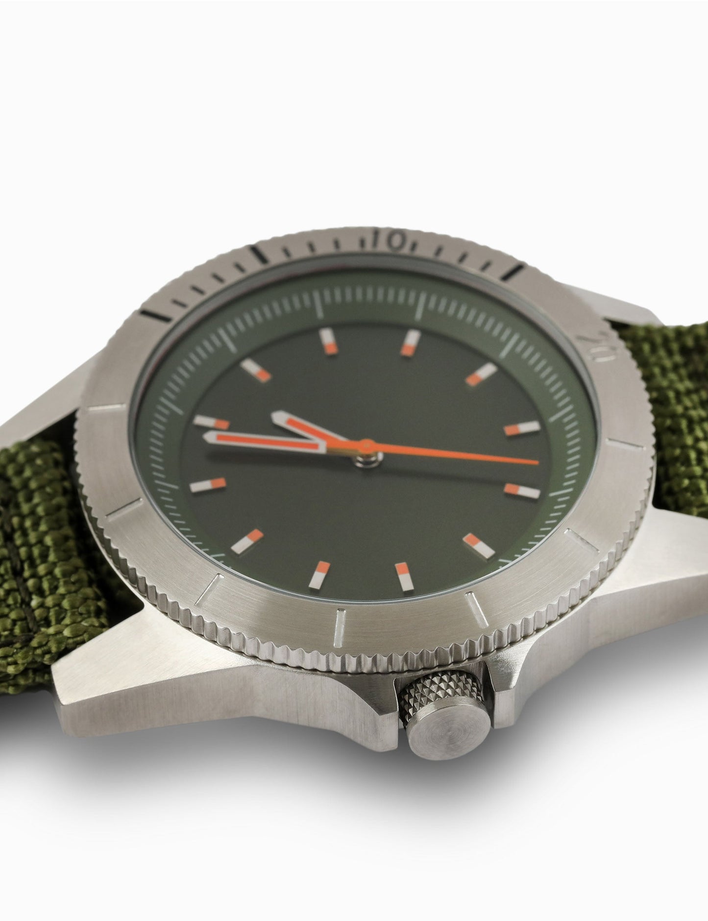 Explore Watch 42Mm - Silver/Olive/Olive