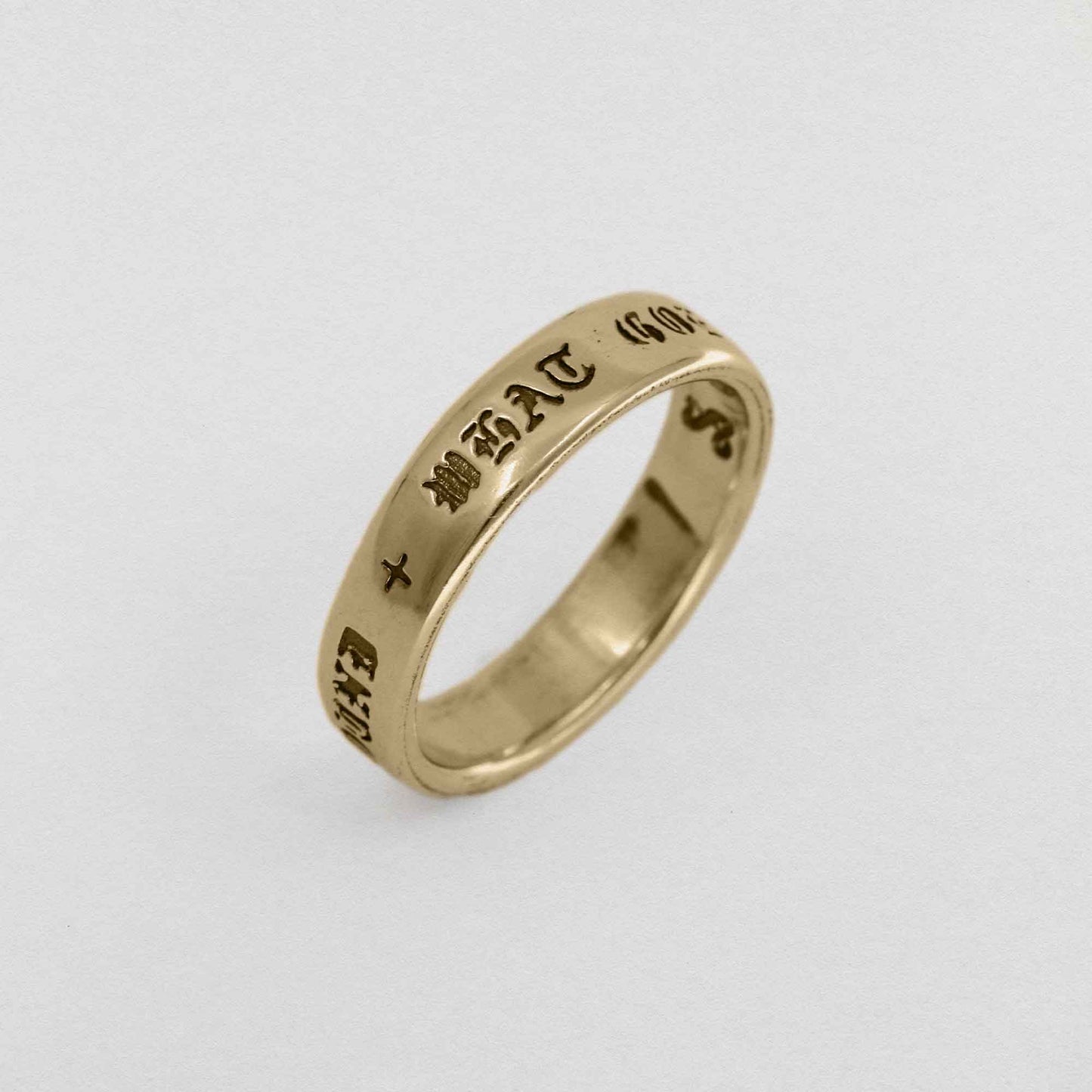 Karma Ring In 9CT Gold