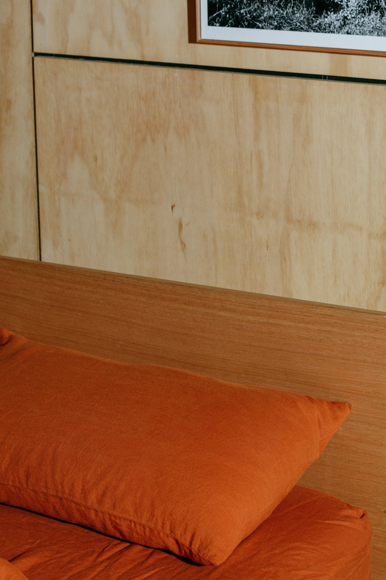 Terracotta Hemp Linen Top Sheet - GOOD STUDIOS