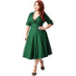 Image of Unique Vintage Delores Dress - Green