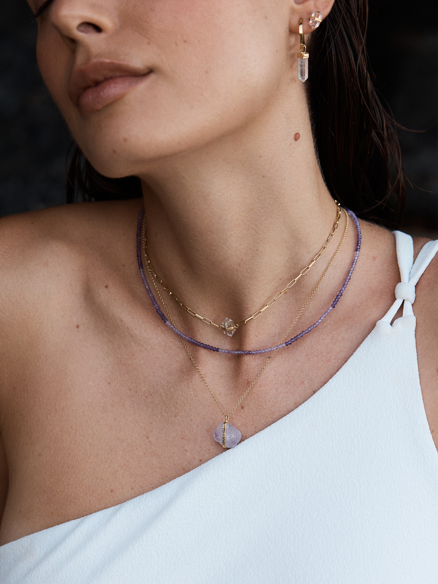 Elevate Necklace | Amethyst