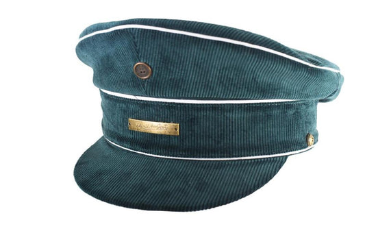 The Boonie Doon Captains Hat - Green Cord